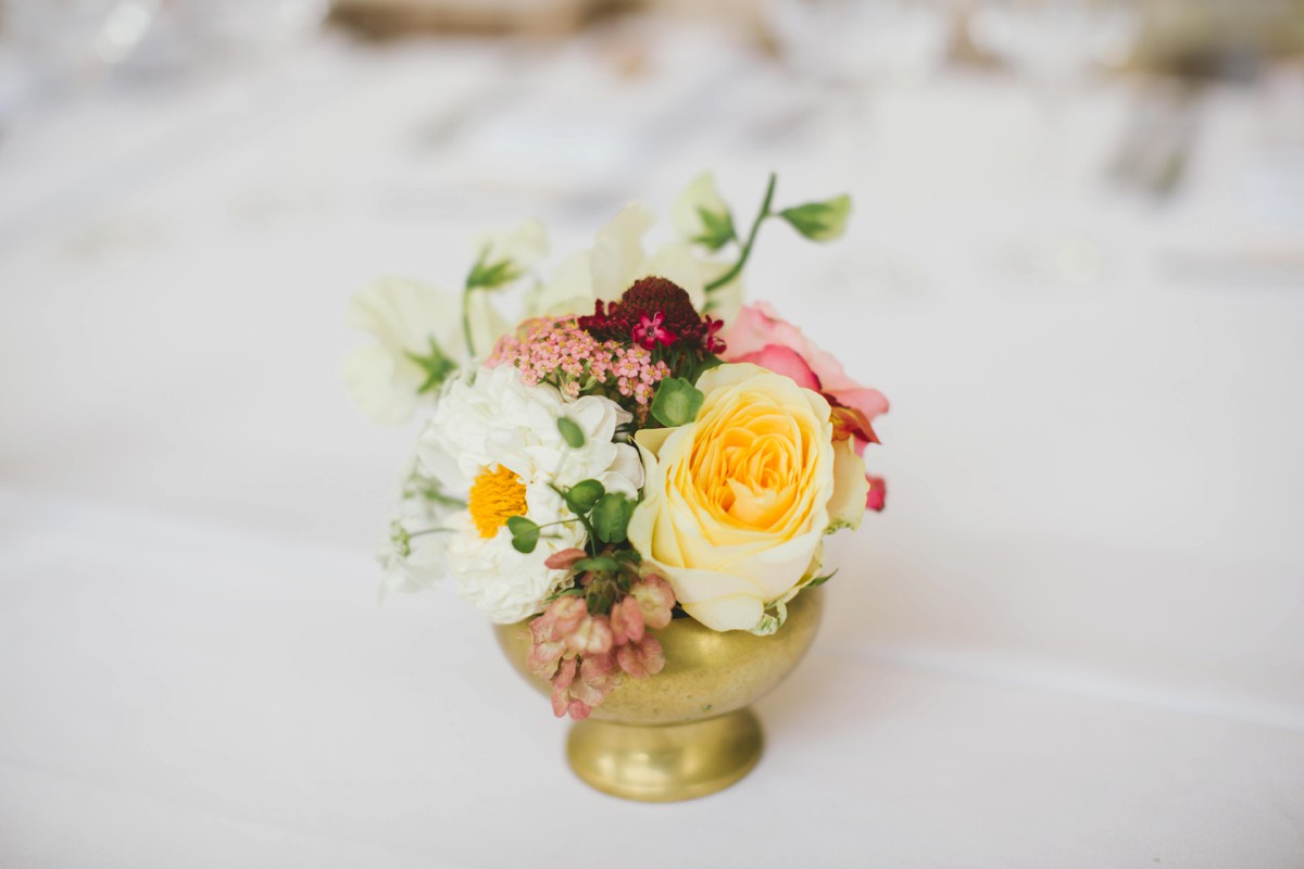 wedding table flowers ideas