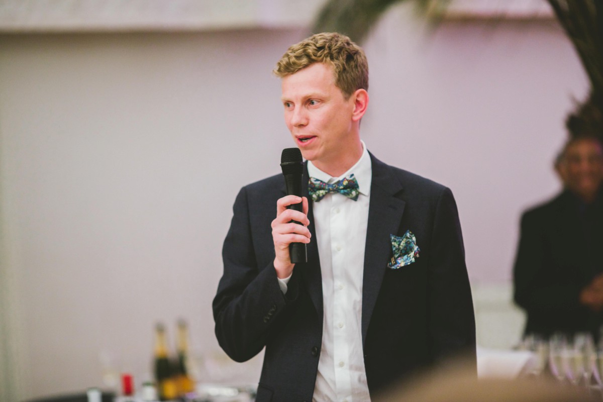 groom speech at kew gardens