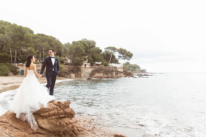 wedding photograph cote d'azur