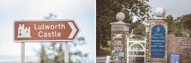 Jay Rowden creative modern wedding reportage photography lulworth castle dorset