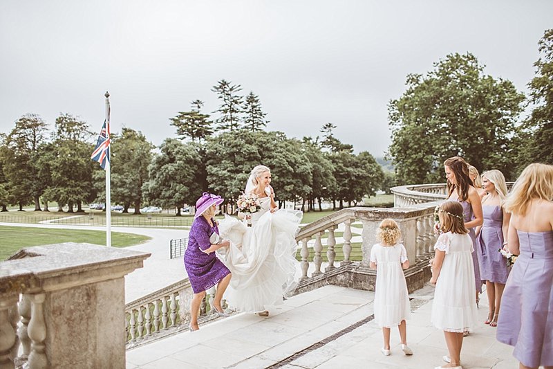 Jay Rowden creative modern wedding reportage photography lulworth castle dorset