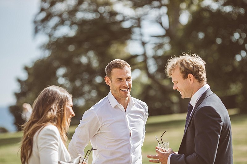 Jay Rowden creative modern wedding reportage photography lulworth castle dorset