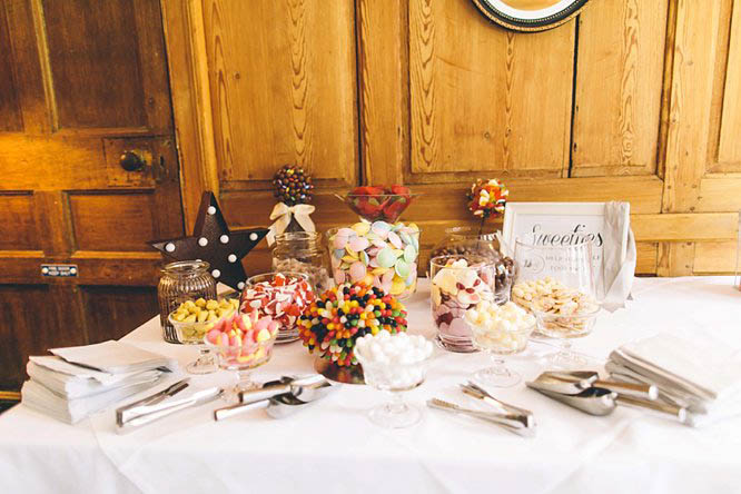 wedding sweet tables