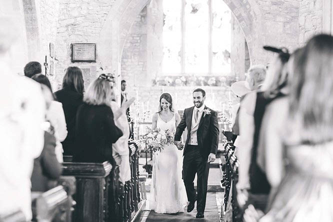 wedding photography at all saints crudwell 