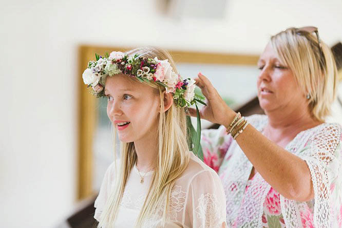 floral crown ideas