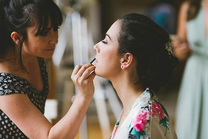 wedding make up artist bucks