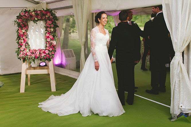 real brides wearing suzanne neville wedding dress