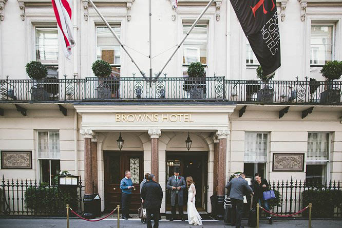 browns hotel london entrance