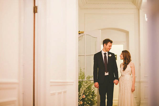 wedding photo one horse guards