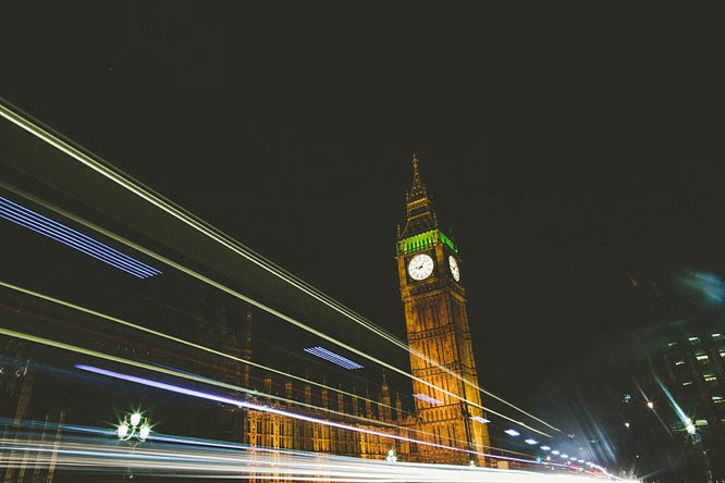 big ben in london night photo