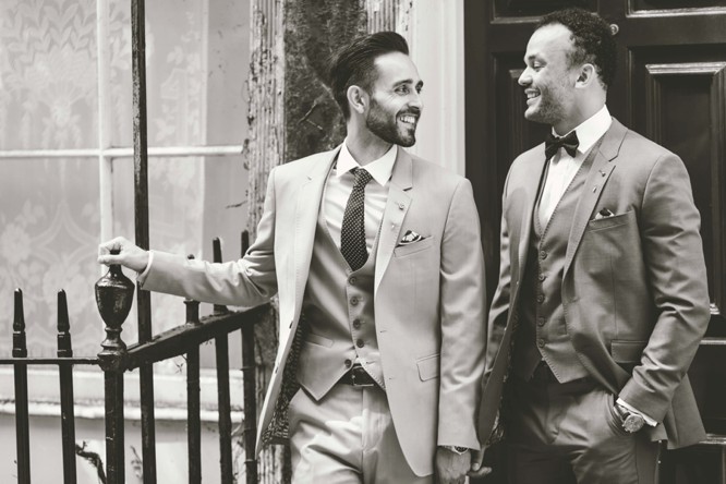 london gay wedding photo