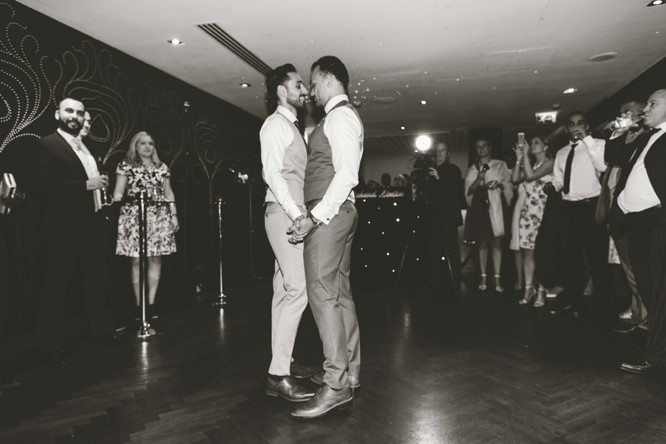 gay wedding first dance