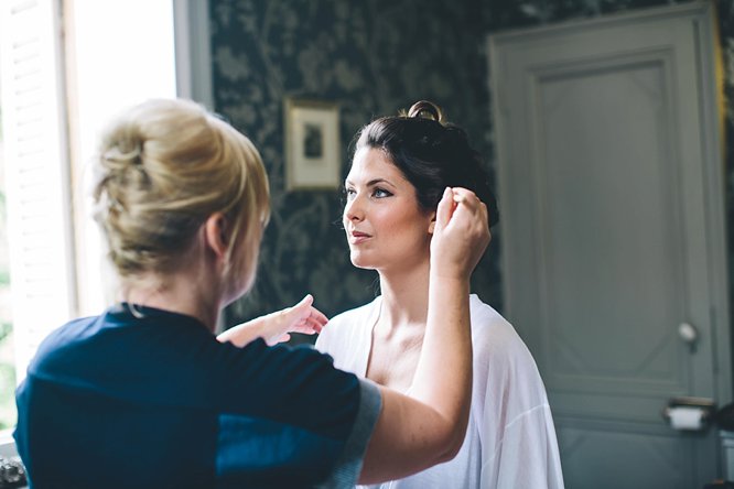 bridal make up chateau weddings