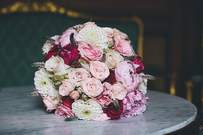 beautiful bridal bouquet florist chateau durantie