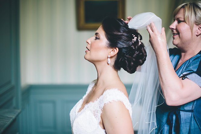 bridal preparations at french chateau dordogne