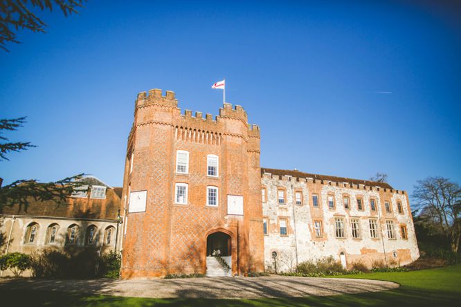 farnham castle wedding photograph