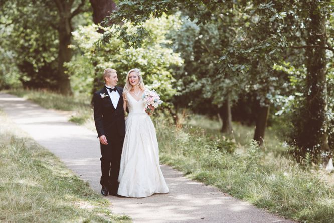 wedding photo richmond park