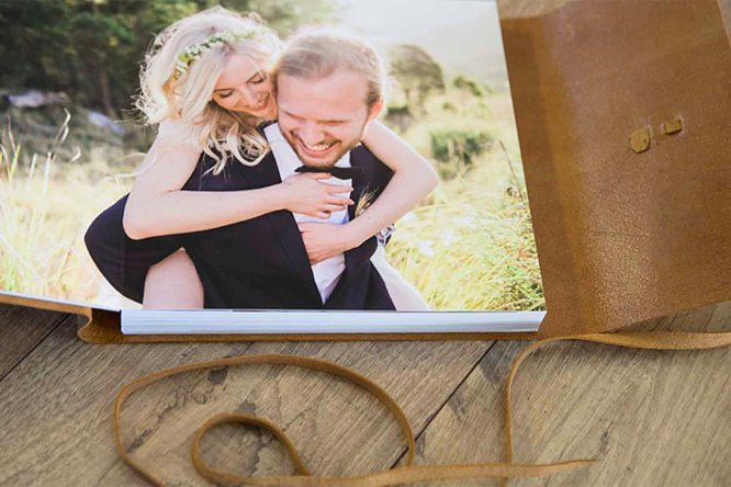 coffee table wedding albums