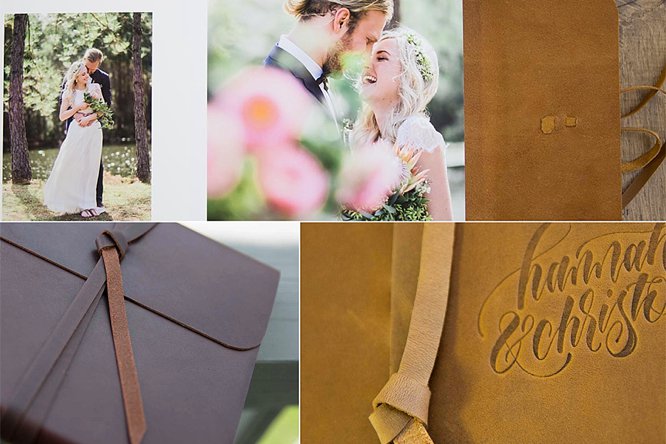 coffee table wedding albums