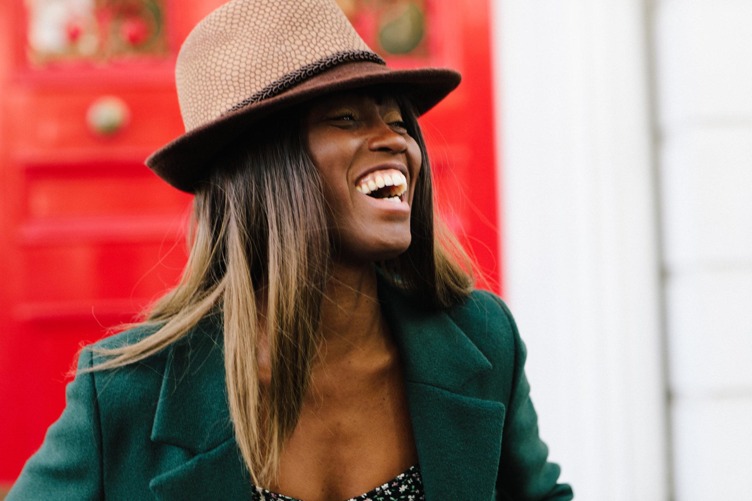 beautiful black model London photoshoot