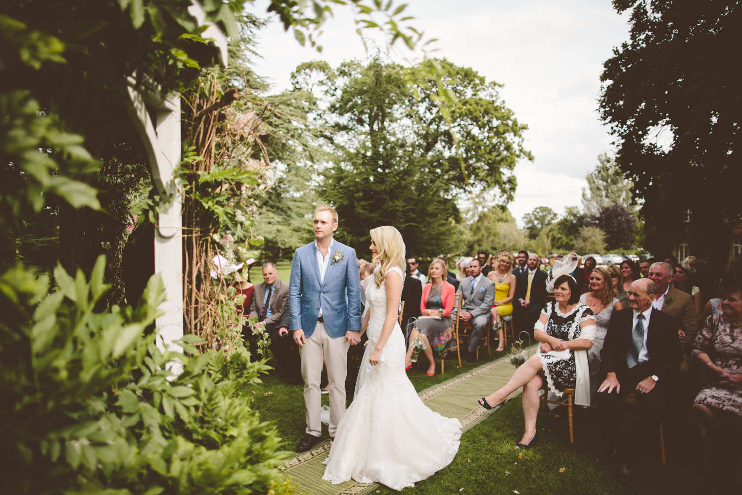 maunsel house bridgewater somerset wedding english garden outdoor reception 1502