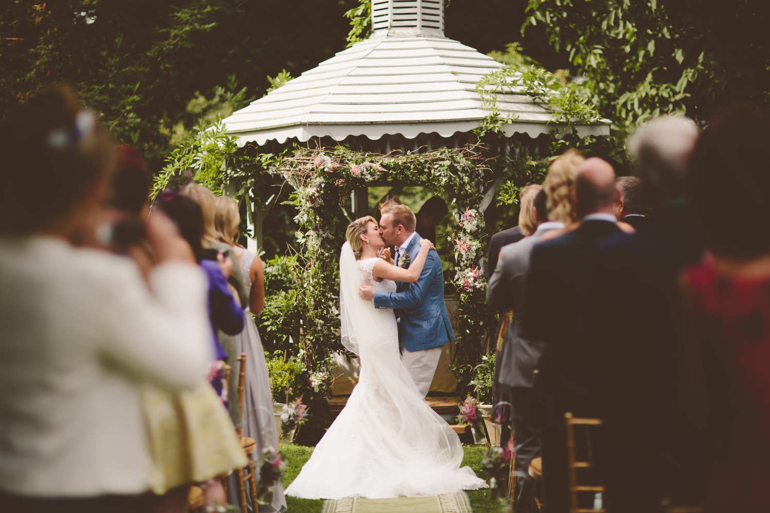 maunsel house bridgewater somerset wedding english garden outdoor reception 1513