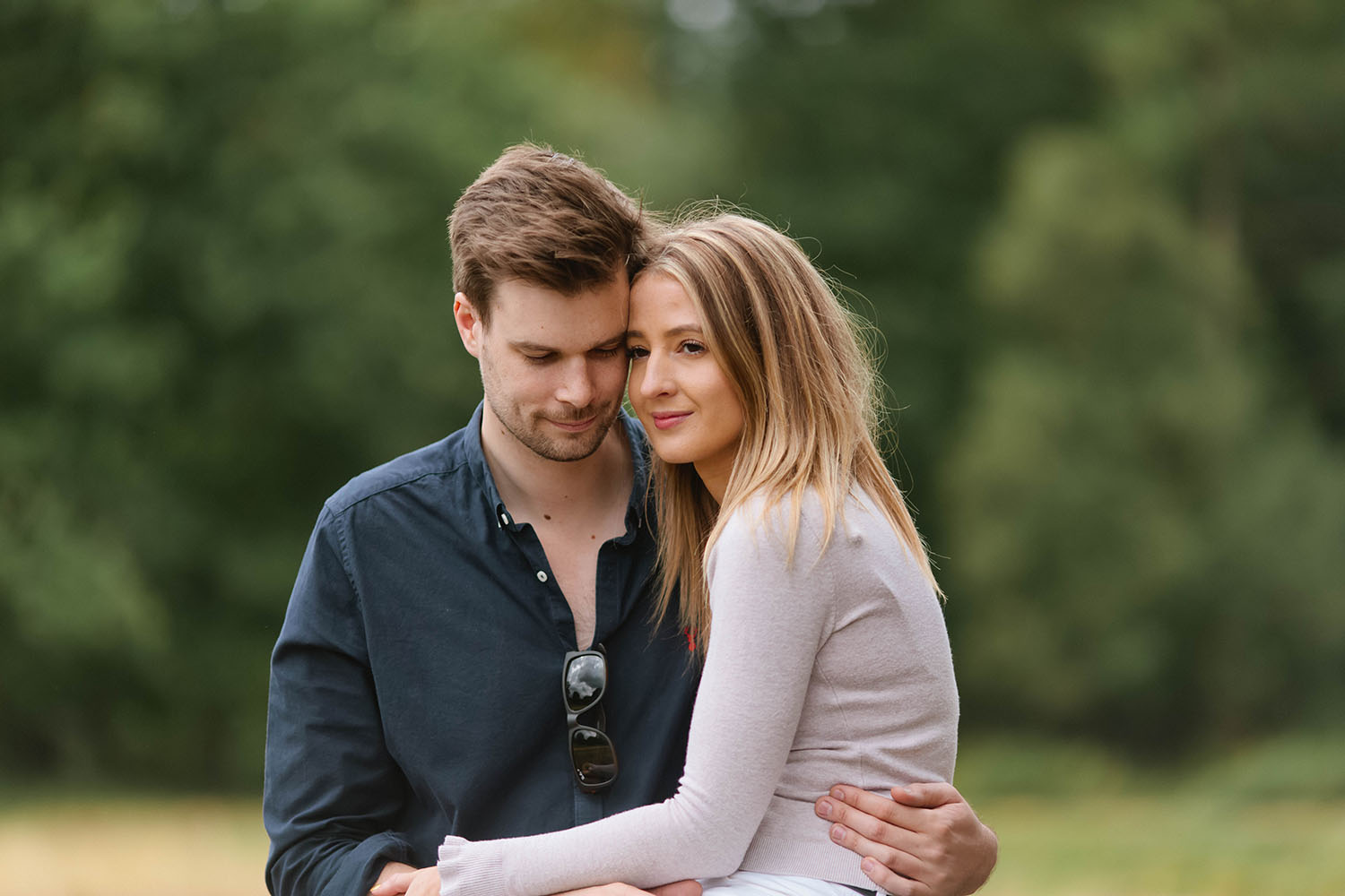 richmond park engagement photos