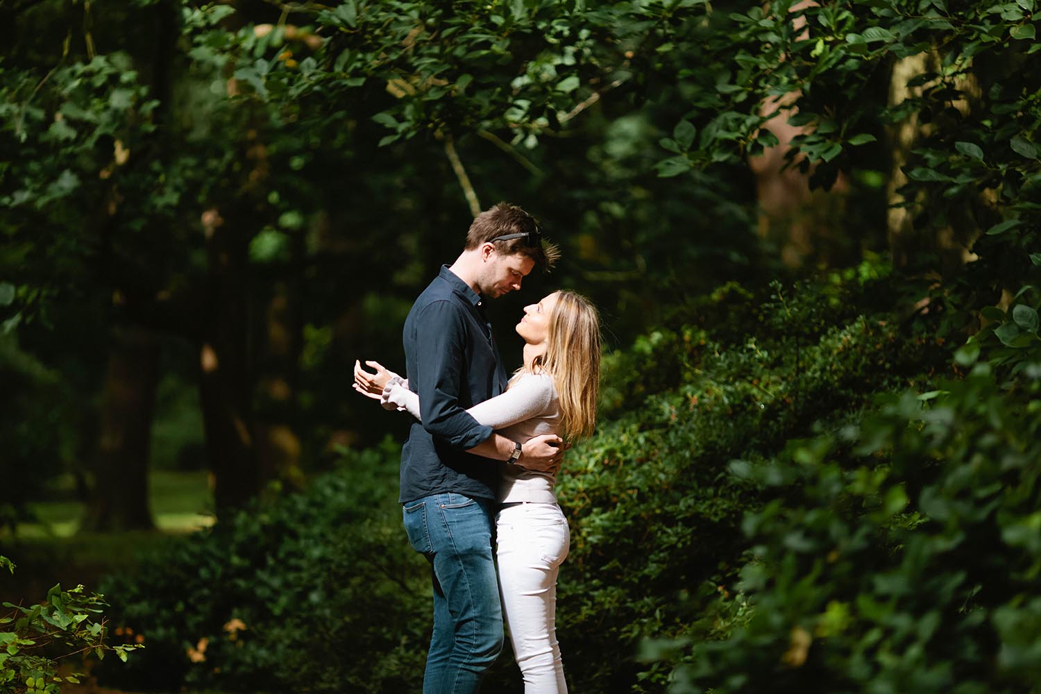 richmond park engagement photos