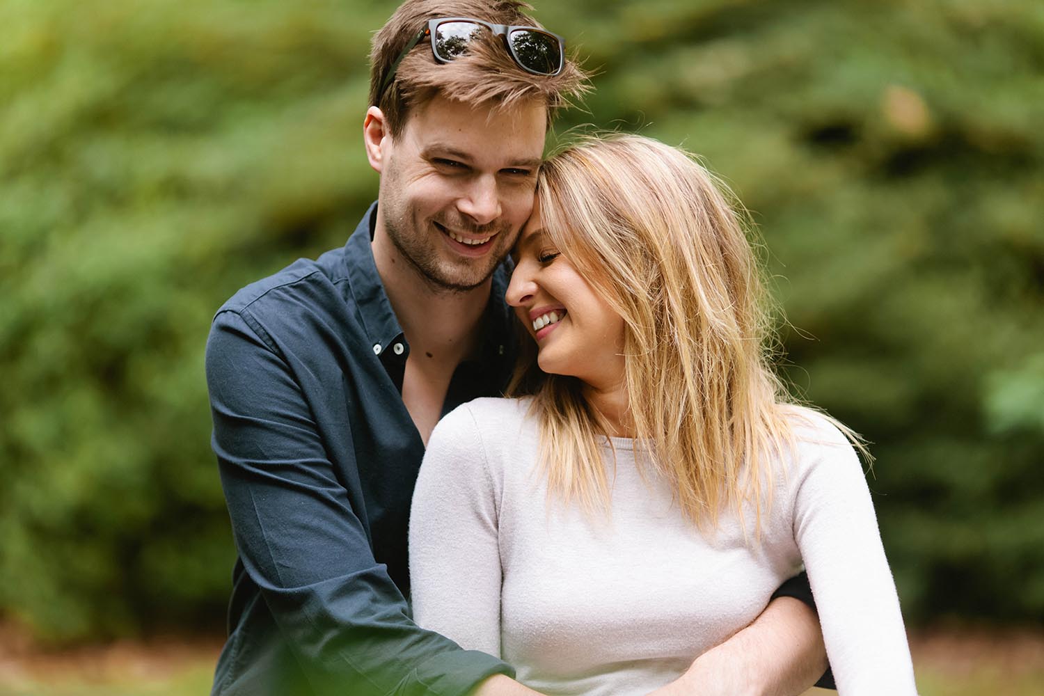 richmond park engagement photos