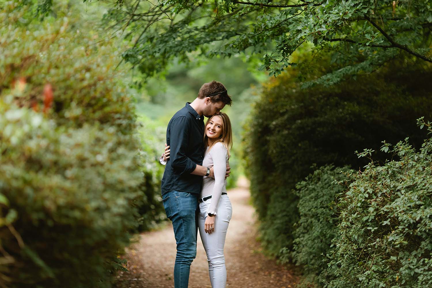 richmond park engagement photos