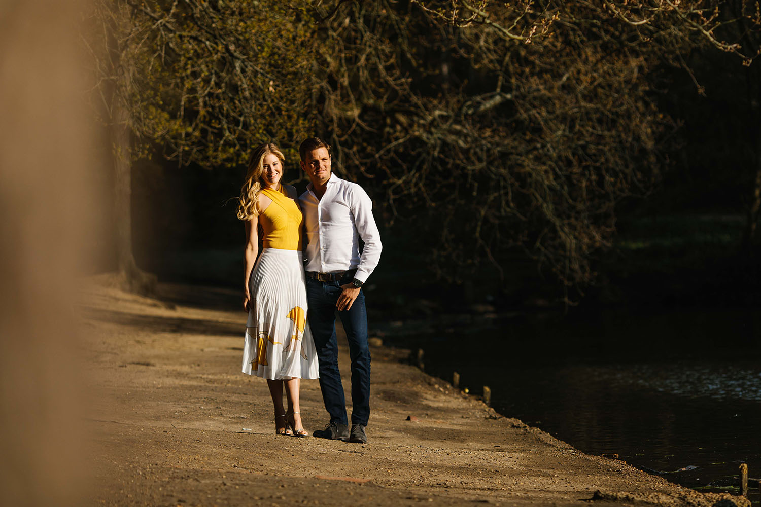 28 Epic Golden Hour Engagement Photos on Wimbledon Common 13 Wimbledon Common engagement photos, engagement photos, engagement shoot, engagement session, pre wedding photos, couple photoshoot, London engagement, engagement session in London