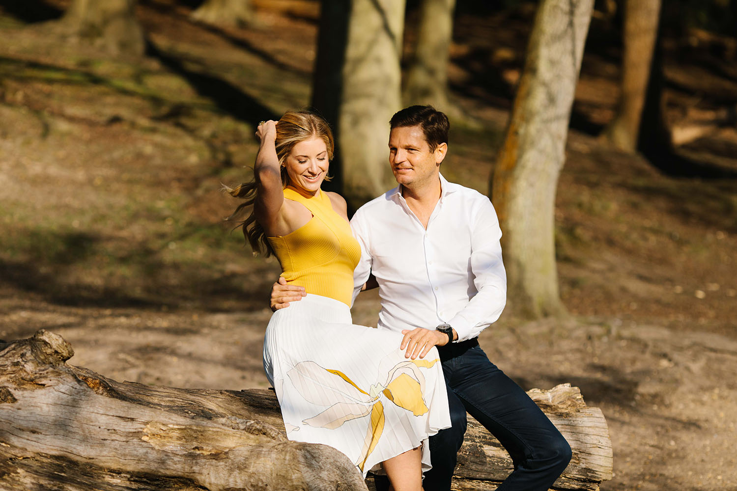 28 Epic Golden Hour Engagement Photos on Wimbledon Common 7 wimbledon common engagement photos jay rowden photography 18