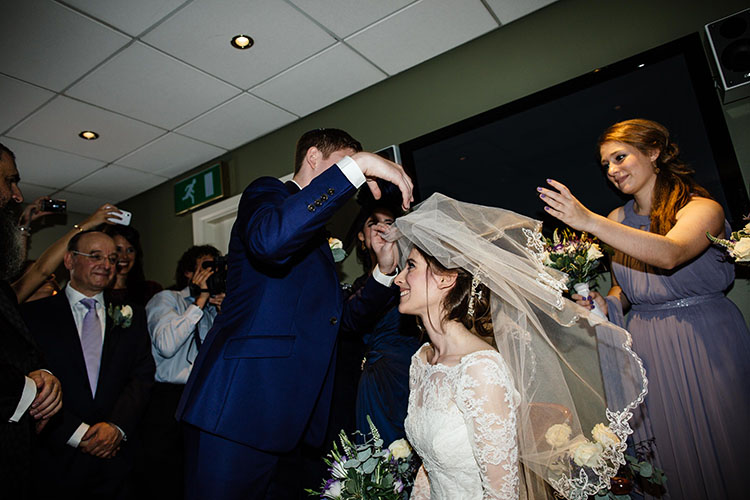 bedeken is the unveiling of the bride in all jewish wedding traditions