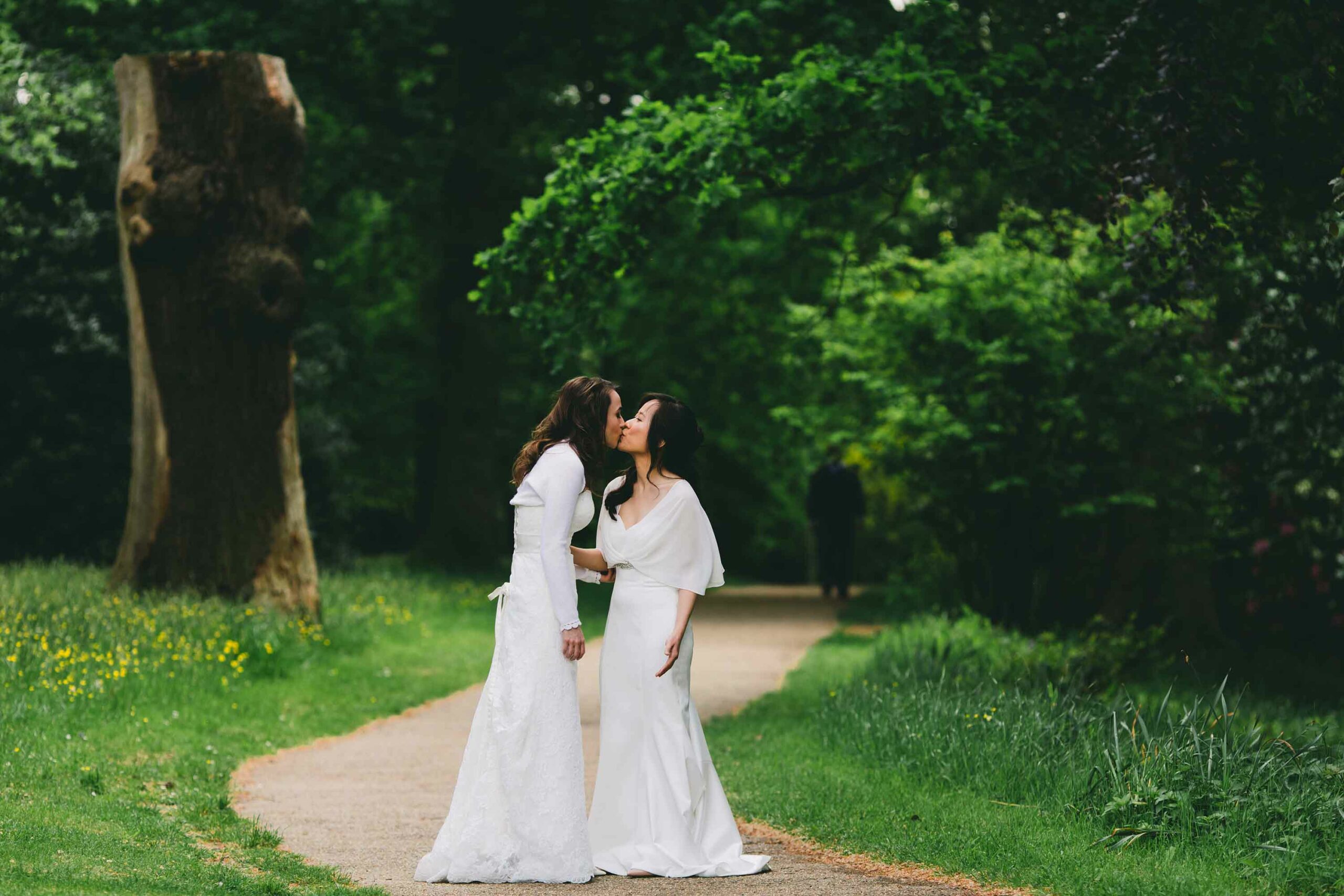 Richmond park same sex gay wedding photographer
